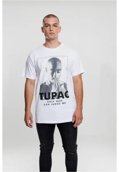 2Pac Prayer Tee white