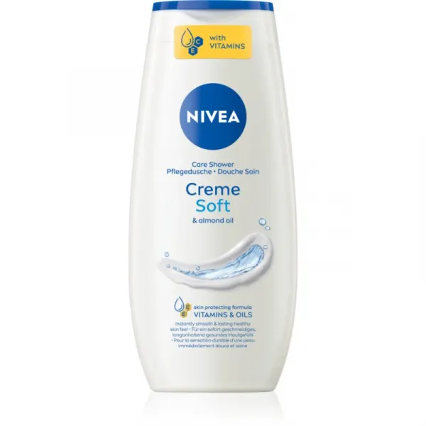 Nivea Creme Soft upokojujúci sprchový gél 250 ml