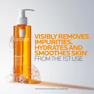 La Roche-Posay Pure Vitamin C čiastiaci penivý gél pre rozjasnenie pleti 200 ml
