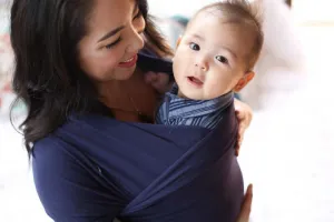 BOBA Nosič detí / šatka Classic Wrap - Navy Blue