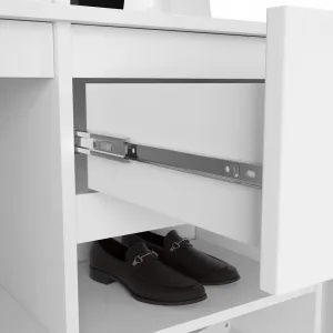 Ak furniture Předsíňová stěna Entro bílá