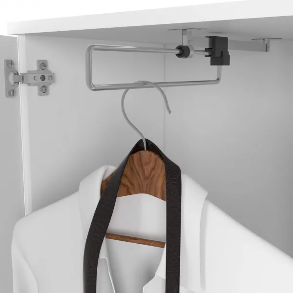Ak furniture Předsíňová stěna Entro bílá