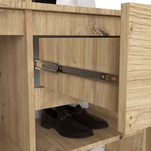 Ak furniture Předsíňová stěna Entro dub artisan