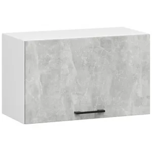 Ak furniture Kuchyňská linka Olivie 1,8 m prosklená beton