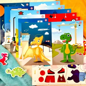Taktik Obleč si dinosaurov! Sada s nálepkami