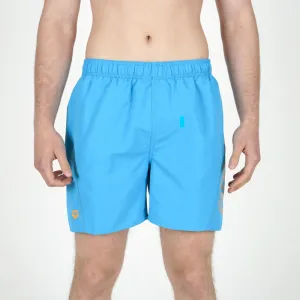 Pánske plavky ARENA FUNDAMENTALS LOGO BOXER R-TURQUOISE-PARROT