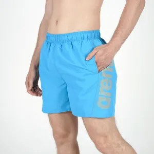 Pánske plavky ARENA FUNDAMENTALS LOGO BOXER R-TURQUOISE-PARROT