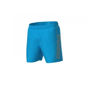 Pánske plavky ARENA FUNDAMENTALS LOGO BOXER R-TURQUOISE-PARROT