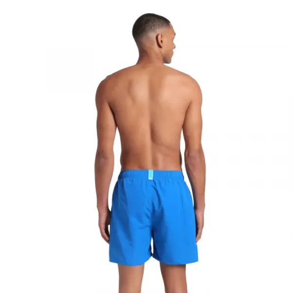 Pánske plavky ARENA FUNDAMENTALS LOGO BOXER R-BLUE CHINA-NAVY