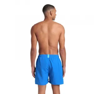 Pánske plavky ARENA FUNDAMENTALS LOGO BOXER R-BLUE CHINA-NAVY