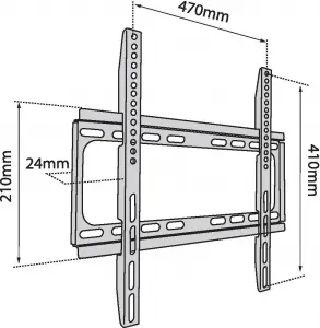 TB TOUCH TB TV wall mount TB-450 up to 56", 40kg max VESA 400x400