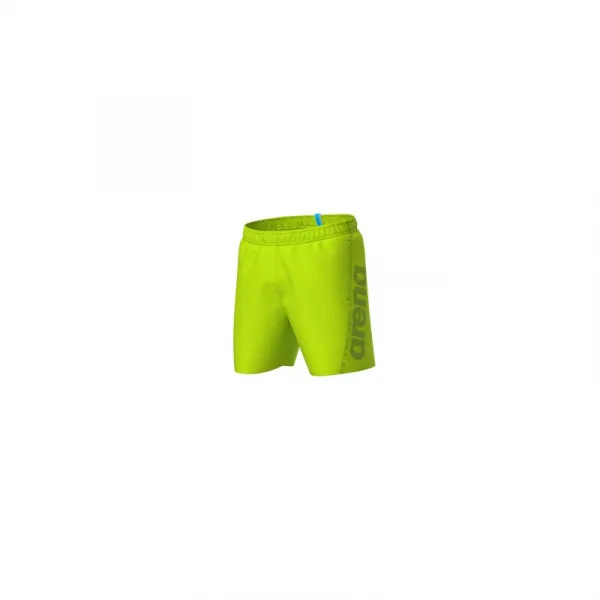 Pánske plavky ARENA FUNDAMENTALS LOGO BOXER R-ARTIC LIME-MANGROVE
