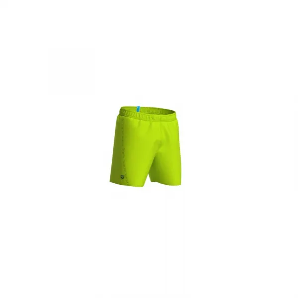 Pánske plavky ARENA FUNDAMENTALS LOGO BOXER R-ARTIC LIME-MANGROVE