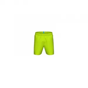 Pánske plavky ARENA FUNDAMENTALS LOGO BOXER R-ARTIC LIME-MANGROVE