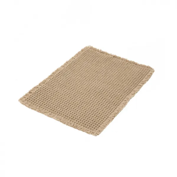 Kúpeľňový koberček VAFFELO naturálny 704383