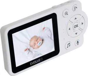 EVOLVEO Baby Monitor N3, LCD displej, IR přísvit, modrá