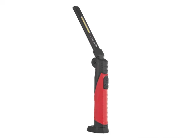GEKO – Skladacia dielenská lampa s magnetom (LED COB 5W + 3W, 2600 mAh, 650 lm, IP44)