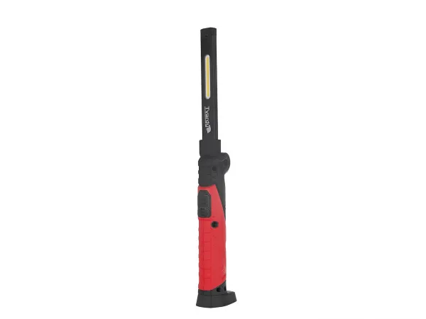 GEKO – Skladacia dielenská lampa s magnetom (LED COB 5W + 3W, 2600 mAh, 650 lm, IP44)