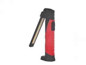 GEKO – Skladacia dielenská lampa s magnetom (LED COB 5W + 3W, 2600 mAh, 650 lm, IP44)
