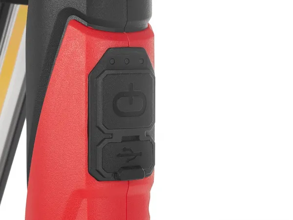 GEKO – Skladacia dielenská lampa s magnetom (LED COB 5W + 3W, 2600 mAh, 650 lm, IP44)