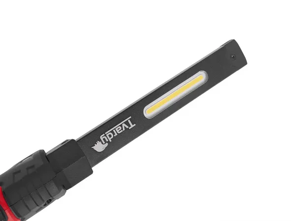 GEKO – Skladacia dielenská lampa s magnetom (LED COB 5W + 3W, 2600 mAh, 650 lm, IP44)