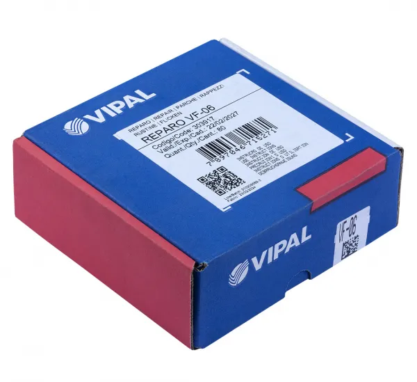 REDATS Vipal VF06 – opravné záplaty na pneumatiky 50 × 50 mm (80 ks)