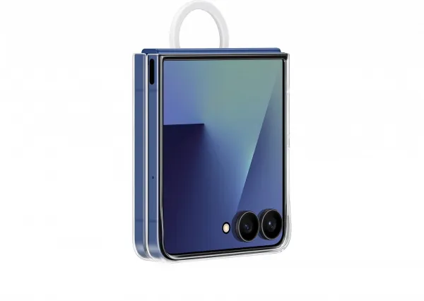 SAMSUNG CLEAR GRIP Ochranný kryt s držiakom Samsung Galaxy Z Fold7 5G priehľadný