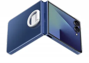 SAMSUNG CLEAR GRIP Ochranný kryt s držiakom Samsung Galaxy Z Fold7 5G priehľadný