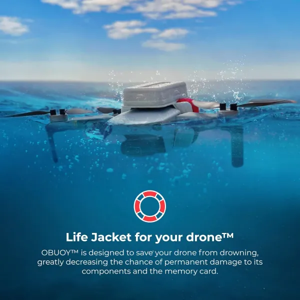 Záchranný plavák OBUOY pre DJI Mini 4K / Mini 2 / Mavic Mini – plávajúce príslušenstvo dronu KRE-OBUOY