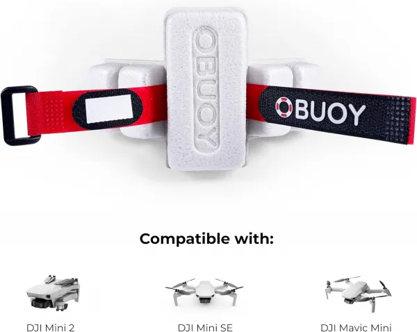 Záchranný plavák OBUOY pre DJI Mini 4K / Mini 2 / Mavic Mini – plávajúce príslušenstvo dronu KRE-OBUOY