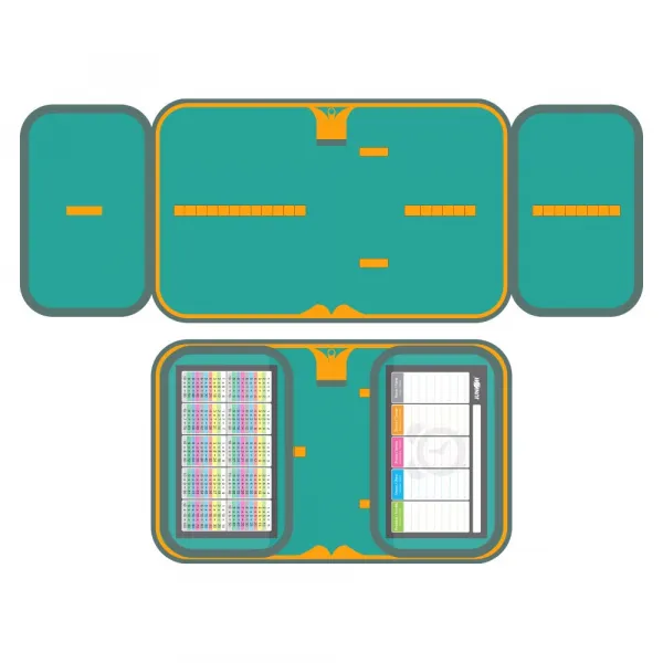 JuniorPapier Peračník poschodový Pixel Zoo