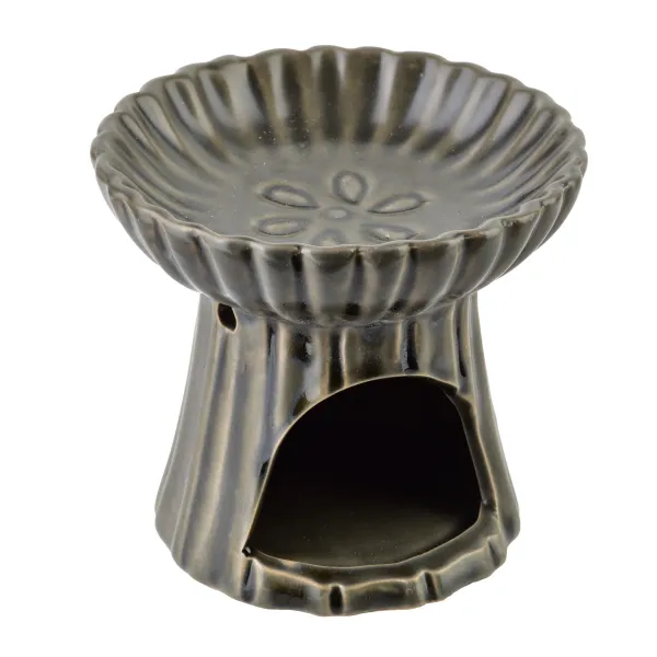 Mondex Aroma lampa Ollari 9,5 cm sivá