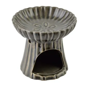 Mondex Aroma lampa Ollari 9,5 cm sivá