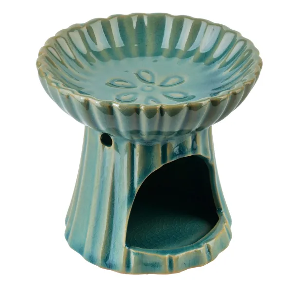 Mondex Aroma lampa Ollari 9,5 cm tyrkysová