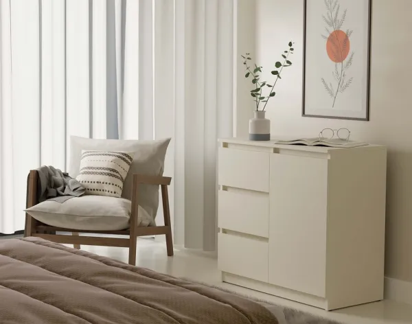 TP Living Komoda Malwa 1D3S 80 cm kašmírová