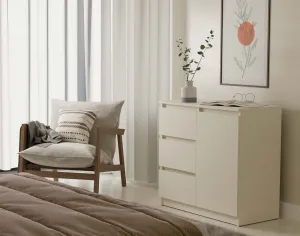 TP Living Komoda Malwa 1D3S 80 cm kašmírová