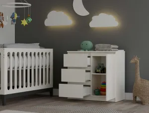 TP Living Komoda Malwa 1D3S 80 cm kašmírová