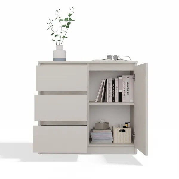 TP Living Komoda Malwa 1D3S 80 cm kašmírová