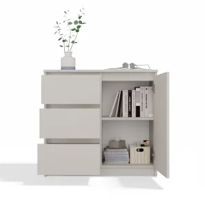 TP Living Komoda Malwa 1D3S 80 cm kašmírová