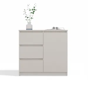 TP Living Komoda Malwa 1D3S 80 cm kašmírová