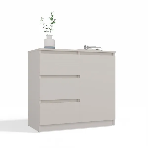 TP Living Komoda Malwa 1D3S 80 cm kašmírová