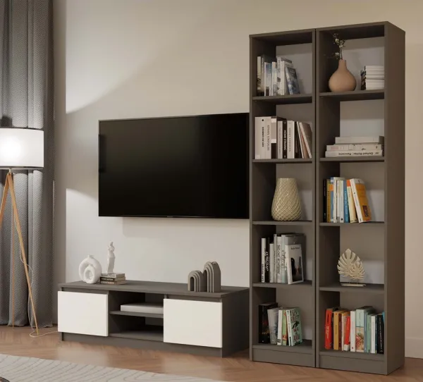 TP Living Regál Onyx R40 40 cm antracit