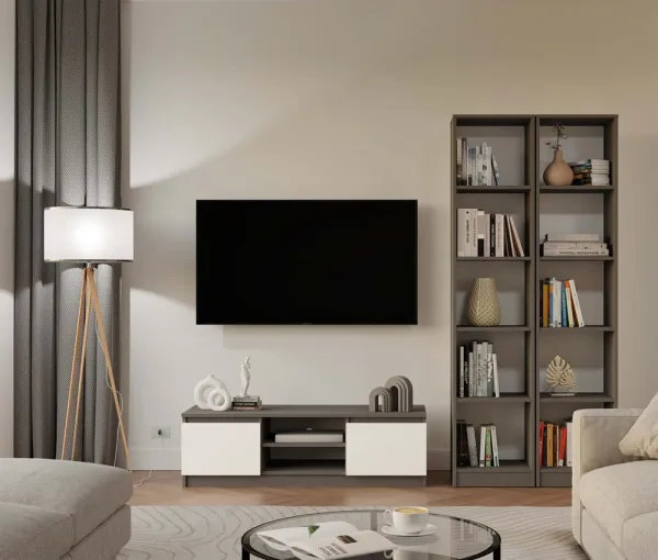 TP Living Regál Onyx R40 40 cm antracit