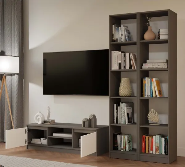 TP Living Regál Onyx R40 40 cm antracit