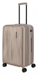 Stredný škrupinový kufor na kolieskach Travelite BARBARA Novelty M Satin Nude