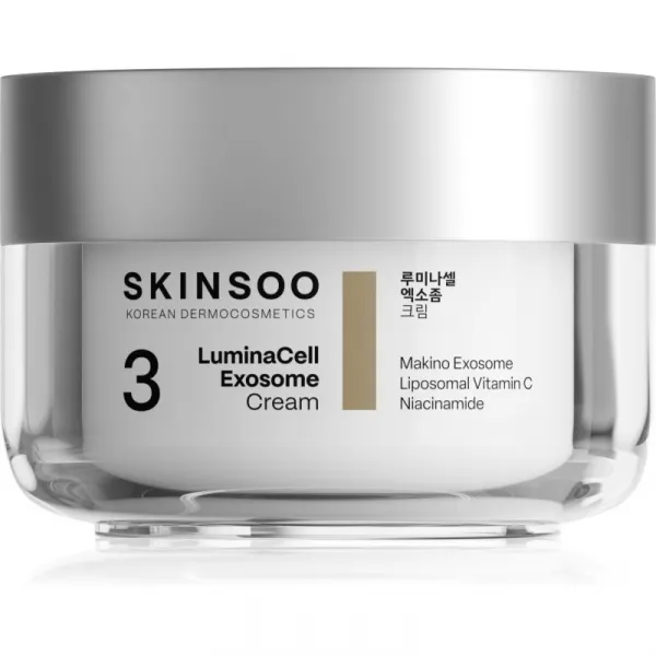 SKINSOO LuminaCell Exosome Cream rozjasňujúci pleťový krém 50 ml