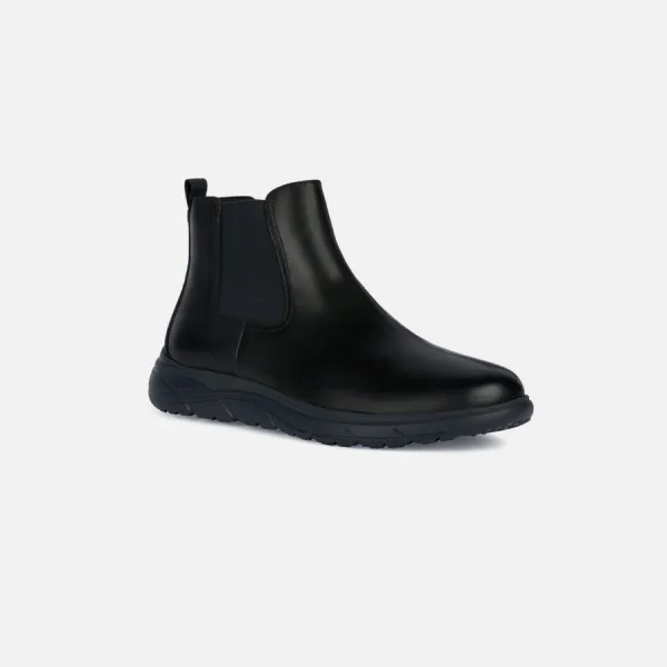 Black men's ankle boots Geox Portello - Men