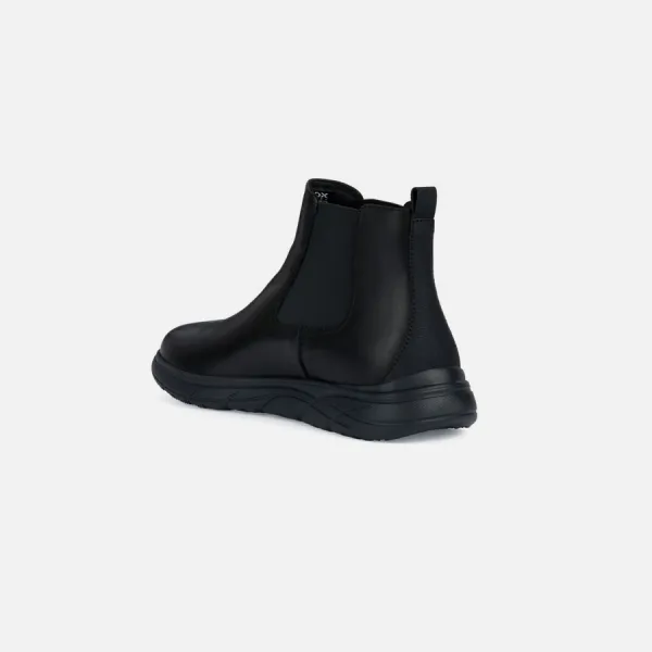 Black men's ankle boots Geox Portello - Men
