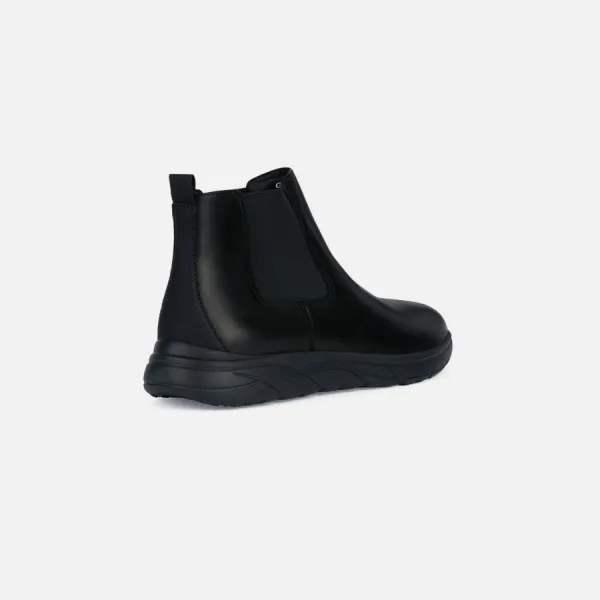 Black men's ankle boots Geox Portello - Men