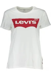 Biele dámske tričko s potlačou Levi's®